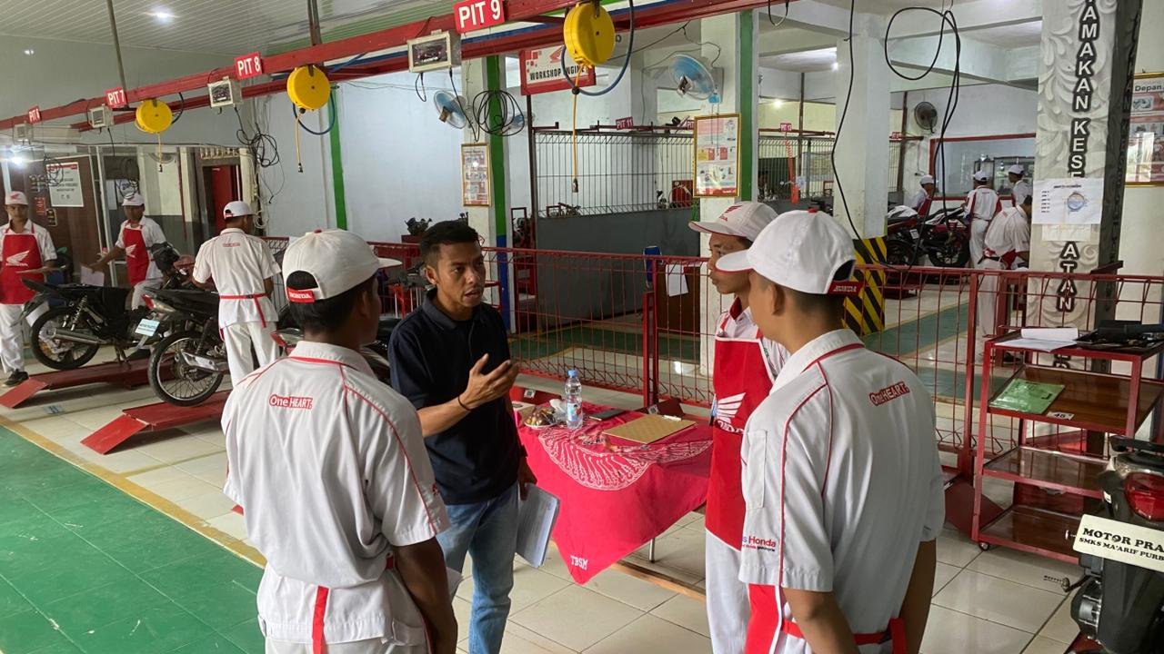 UJI KOMPETENSI KEJURUAN PROGRAM KEAHLIAN TEKNIK SEPEDA MOTOR BERSAMA LSP-TO P3 2026
